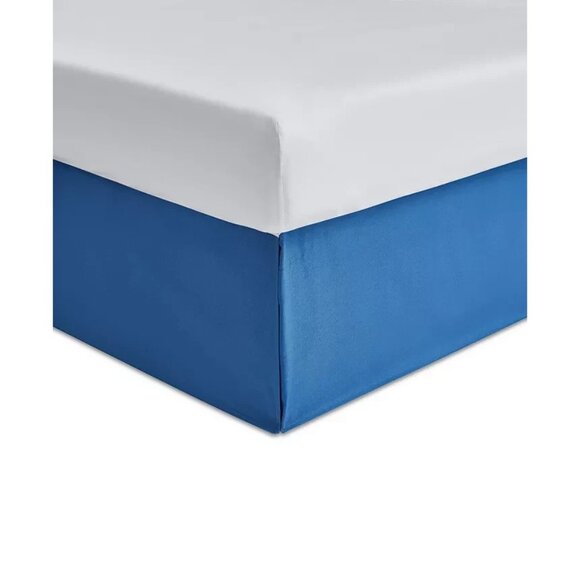 Pem America Harmony 8 Pc Comforter Set Blue and White Queen $100 - Picture 4 of 7